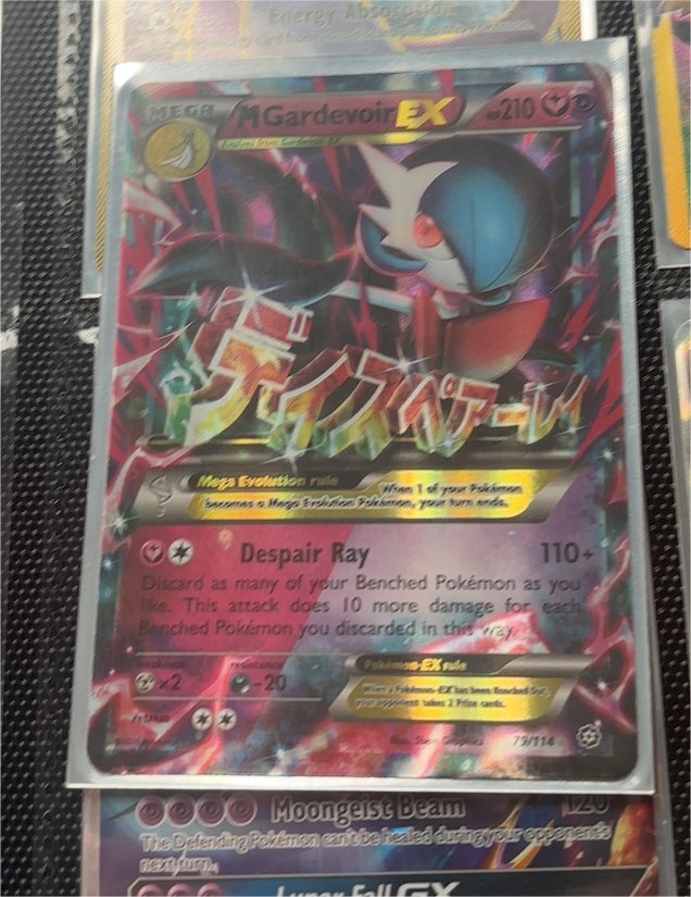 2016 Pokémon XY Steam Siege #79 Mega Gardevoir EX — front