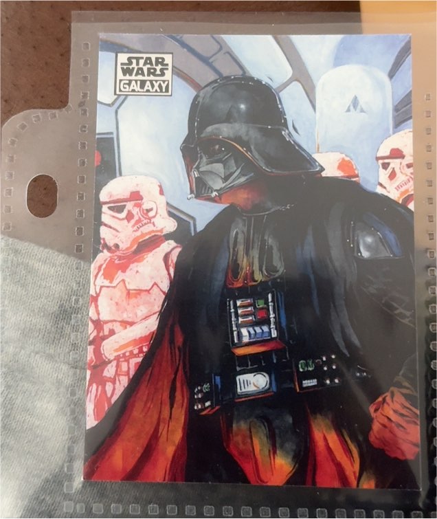 2012 Topps Star Wars Galaxy Series 7 #21 Darth Vader — front