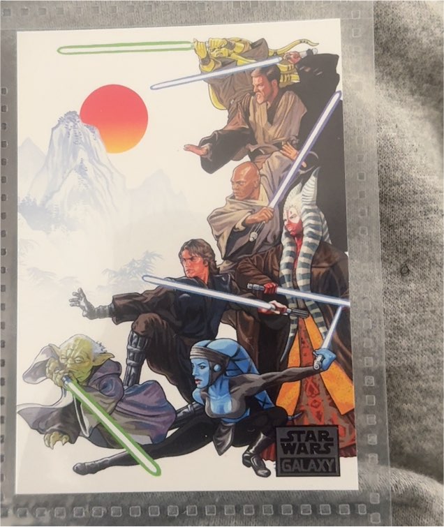 2012 Topps Star Wars Galaxy Series 7 #52 Jedi A La Kurosawa Randy Martinez — front