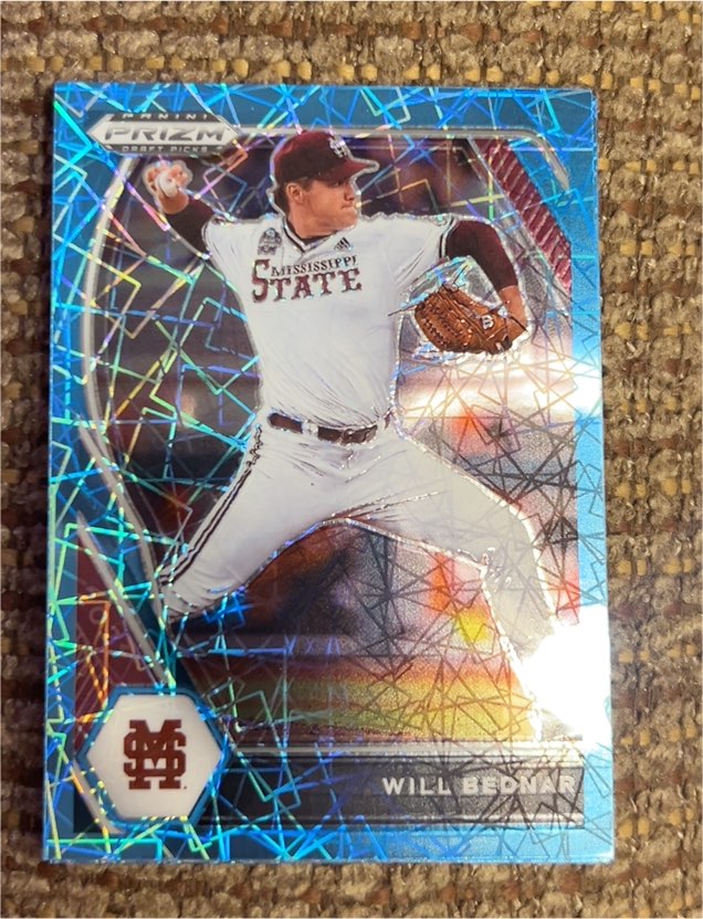 2021 Panini Prizm Draft Picks #PDP14 Will Bednar — front