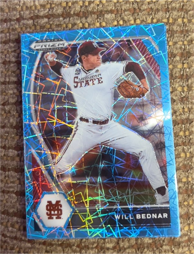 2021 Panini Prizm Draft Picks #PDP14 Will Bednar — front