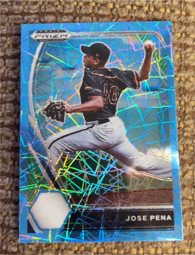 2021 Panini Prizm Draft Picks #PDP175 Jose Pena — front