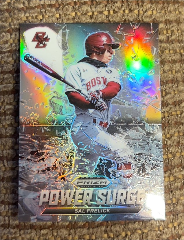 2021 Panini Prizm Draft Picks Power Surge #PS-SF Sal Frelick — front