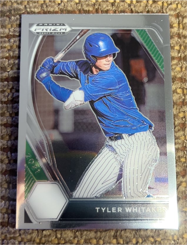 2021 Panini Prizm Draft Picks #PDP87 Tyler Whitaker — front