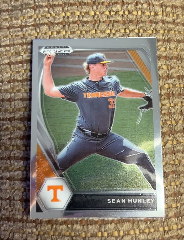 2021 Panini Prizm Draft Picks #PDP206 Sean Hunley — front