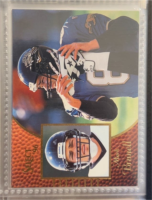 1996 Select #35 Mark Brunell — front