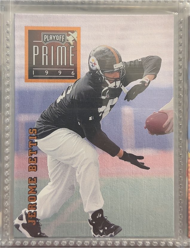 1996 Playoff Prime #045 Jerome Bettis — front