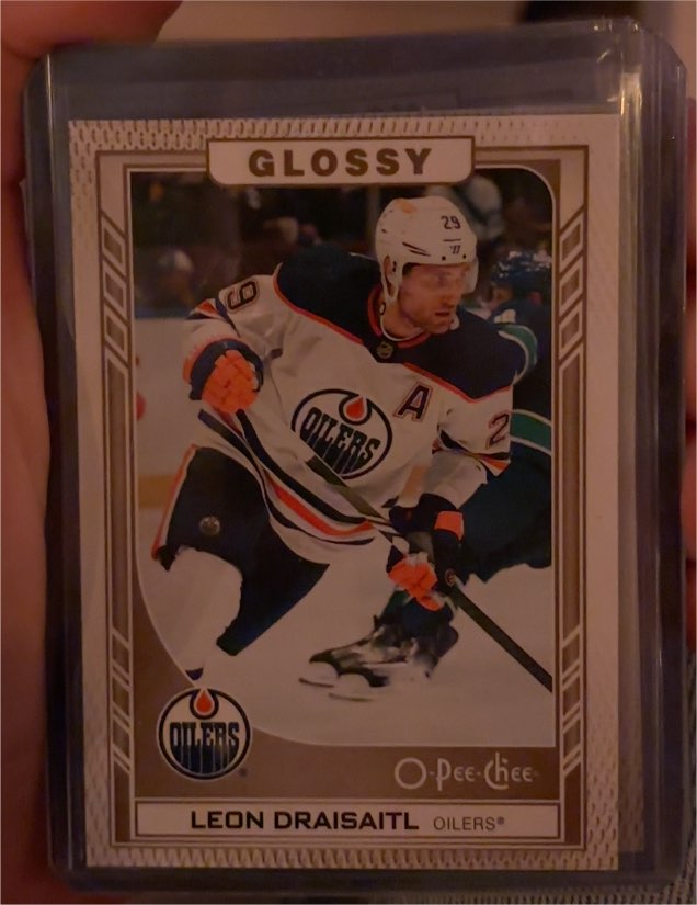 2023-24 Upper Deck O-Pee-Chee Glossy #R-41 Leon Draisaitl — front