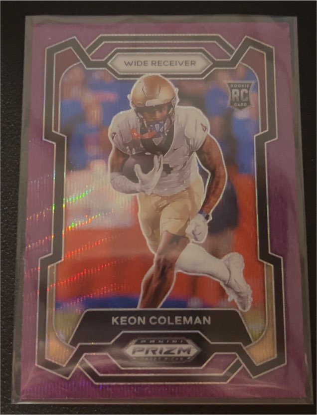 2024 Panini Prizm Draft Picks #120 Keon Coleman — front
