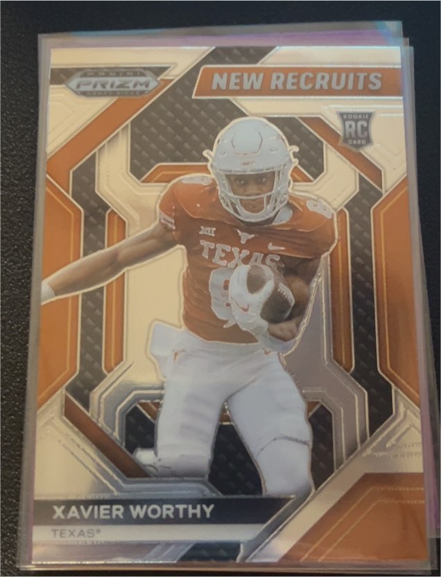 2024 Panini Prizm Draft Picks New Recruits #NR-XWY Xavier Worthy — front