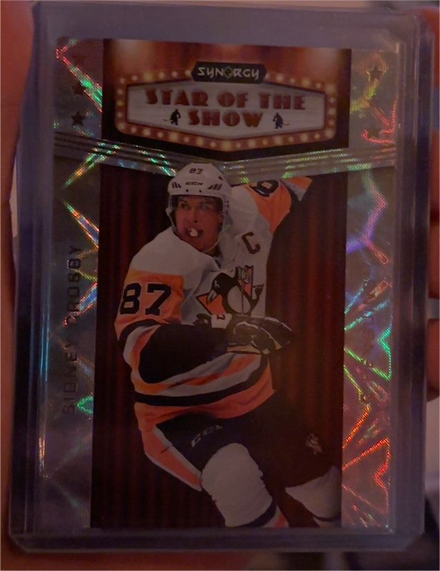 2023-24 Upper Deck Synergy Star of the Show #SOS-11 Sidney Crosby — front