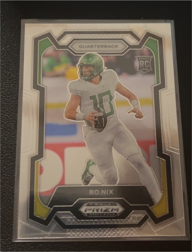 2024 Panini Prizm Draft Picks #105 Bo Nix — front