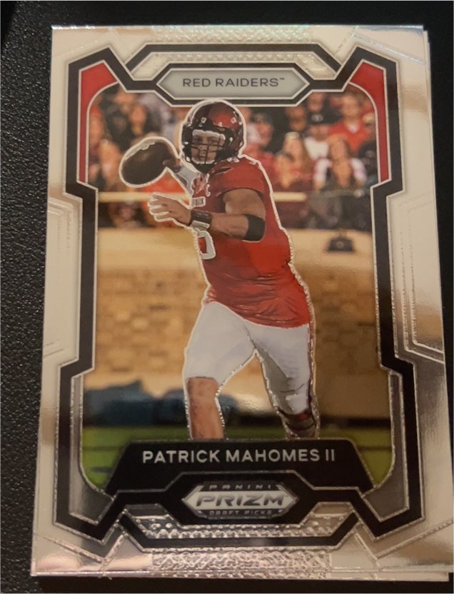 2024 Panini Prizm Draft Picks #61 Patrick Mahomes II — front