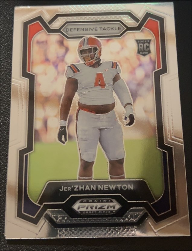 2024 Panini Prizm Draft Picks #136 Jer'Zhan Newton — front