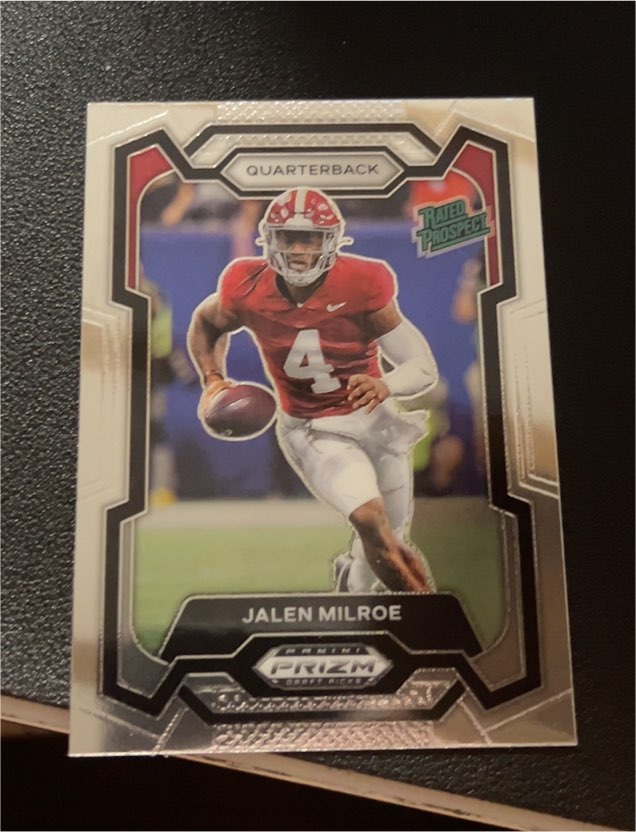 2024 Panini Prizm Draft Picks #122 Jalen Milroe — front