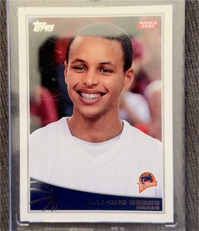 2009 Topps #321 Stephen Curry Rookie Card — front