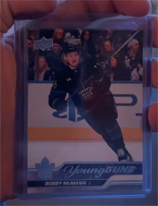 2023-24 Upper Deck Series 2 #479 Bobby McMann Young Guns Rookie — front
