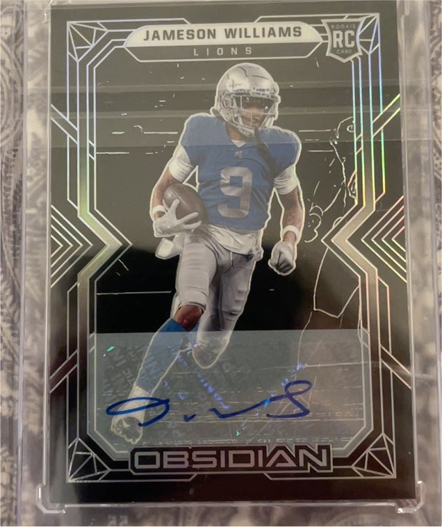 2022 Panini Obsidian #RC Jameson Williams — front