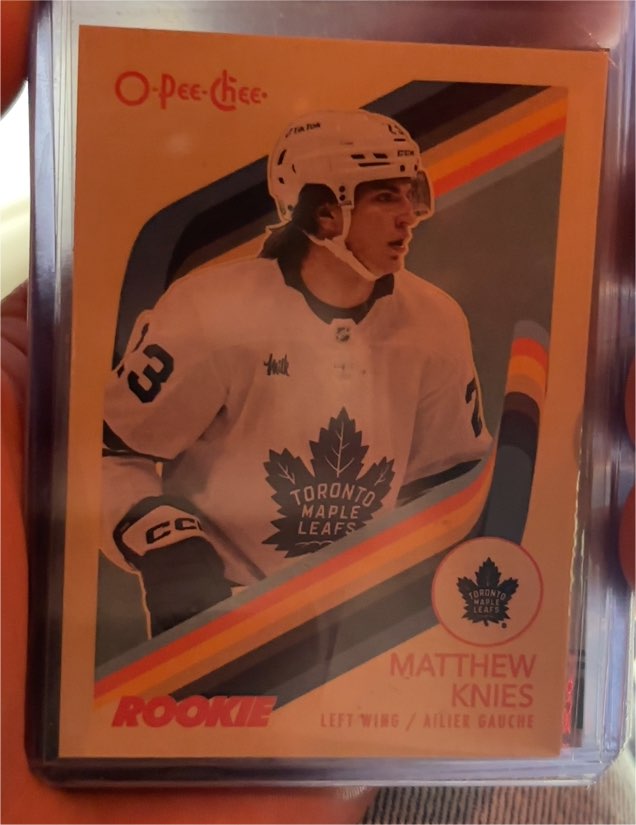 2023-24 O-Pee-Chee Retro #573 Matthew Knies — front