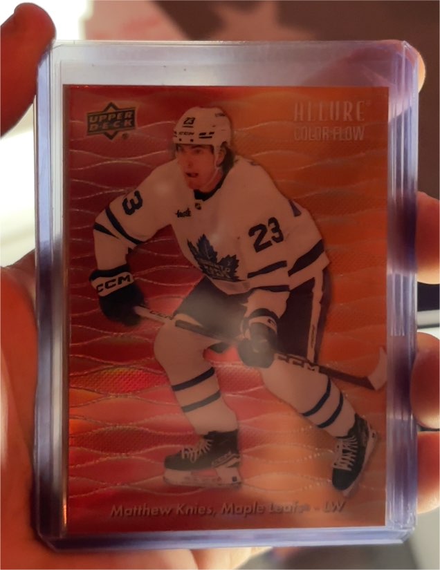 2023-24 Upper Deck Allure Color Flow #CF-2 Matthew Knies — front