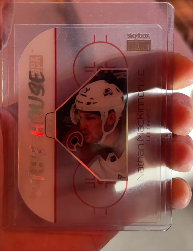 2022-23 Skybox Metal Universe The House #TH-2 Nathan MacKinnon — front