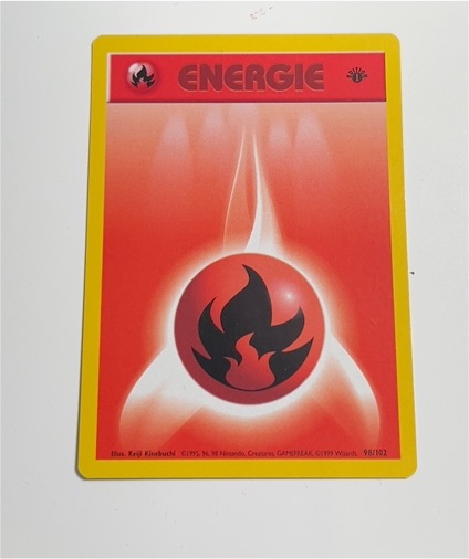 1999 Pokémon #98 Fire Energy — front