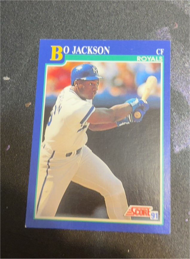 1991 Score #5 Bo Jackson — front