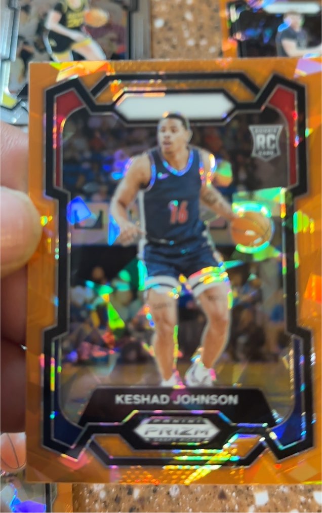 2024 Panini Prizm Draft Picks #16 Keshad Johnson — front