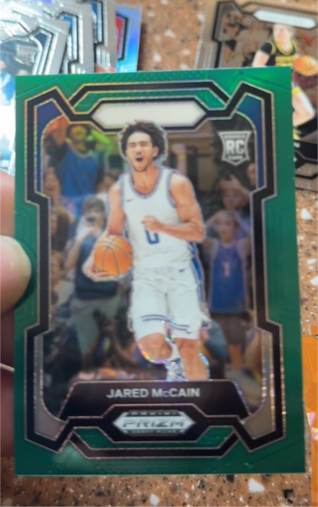2024 Panini Prizm Draft Picks #35 Jared McCain — front