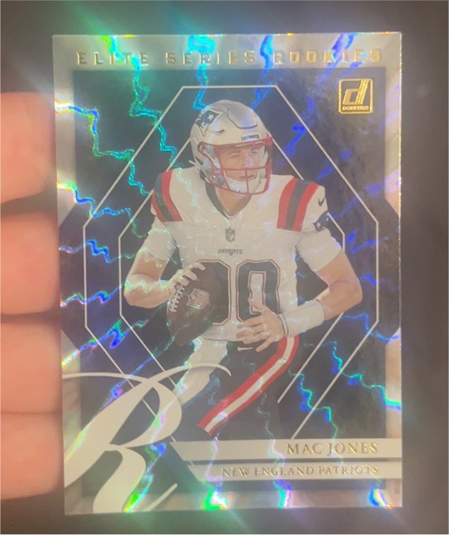 2021 Panini Donruss Elite Series Rookies #ESR-MJO Mac Jones — front
