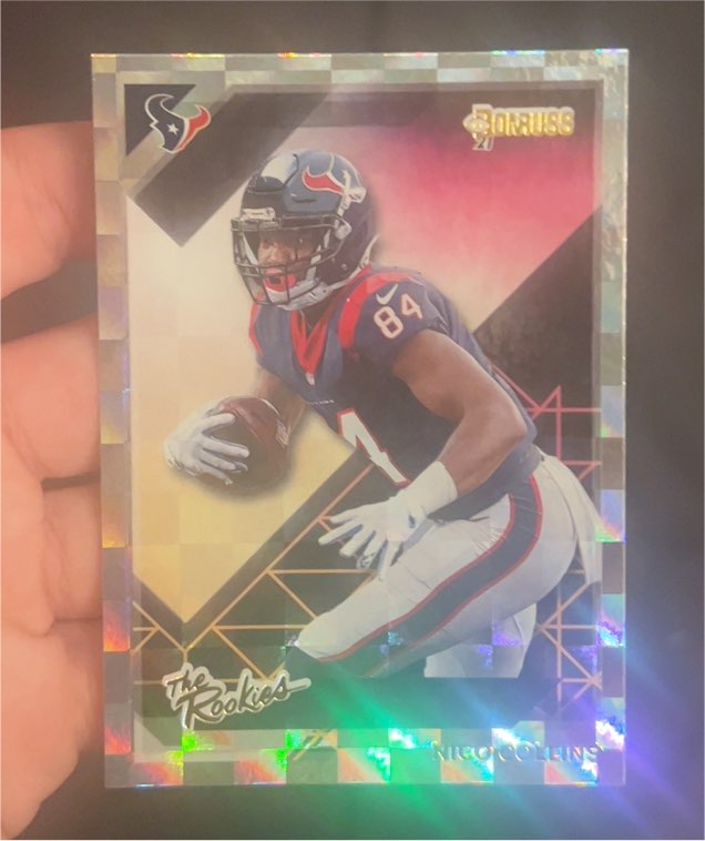 2021 Donruss The Rookies #TR-NCO Nico Collins — front