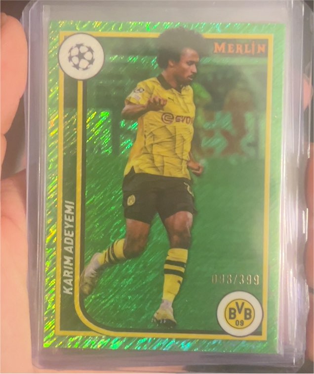 2023-24 Topps Merlin #36 Karim Adeyemi — front