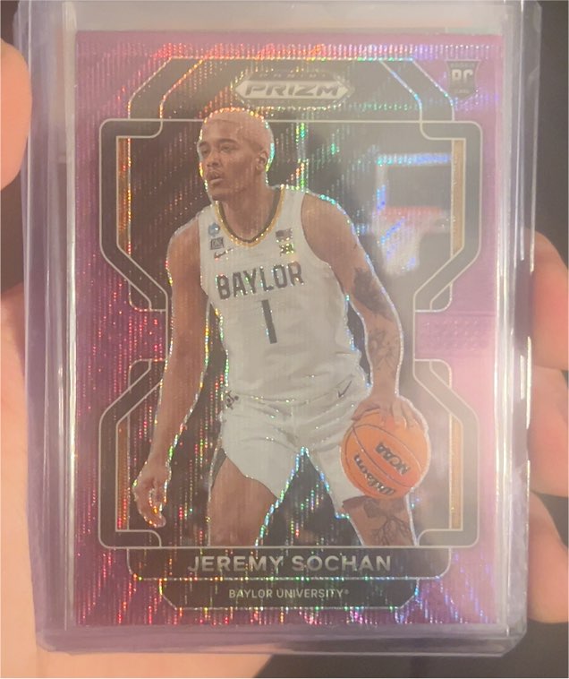 2021-22 Panini Prizm #RC Jeremy Sochan — front