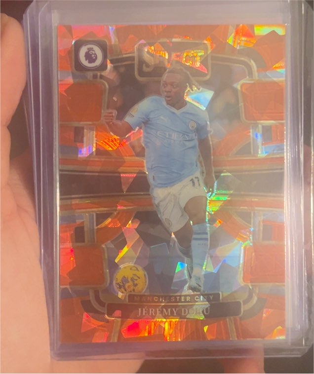 2023-24 Panini Select Premier League #63 Jeremy Doku — front