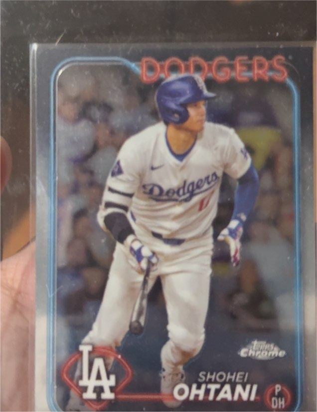 2024 Topps Chrome #1 Shohei Ohtani — front
