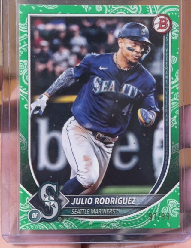 2025 Bowman #79 Julio Rodríguez — front