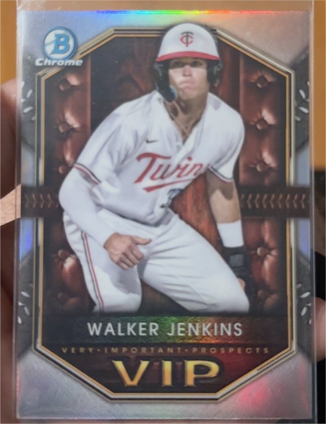 2025 Bowman Chrome VIP #VIP-16 Walker Jenkins — front