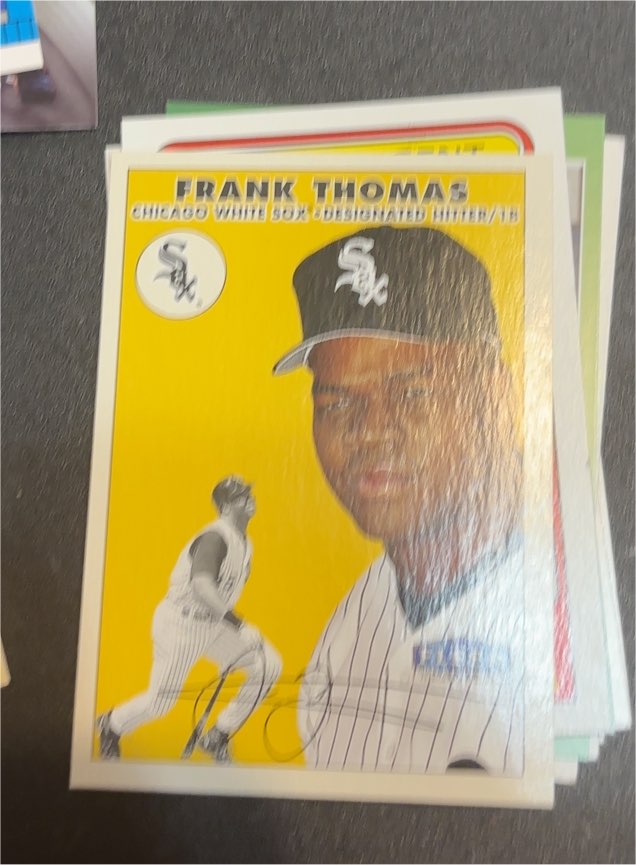 2000 Fleer Tradition #129 Frank Thomas — front