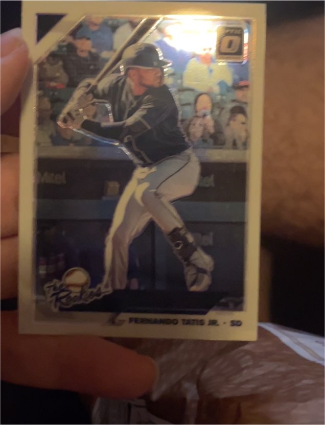 2019 Donruss Optic The Rookies #TR-13 Fernando Tatis Jr. — front