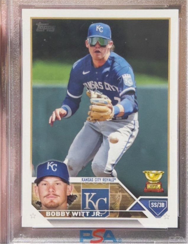 2023 Topps Series 1 #7 Bobby Witt Jr. — front