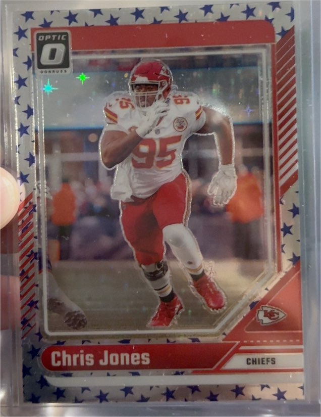 2024 Donruss Optic #99 Chris Jones — front