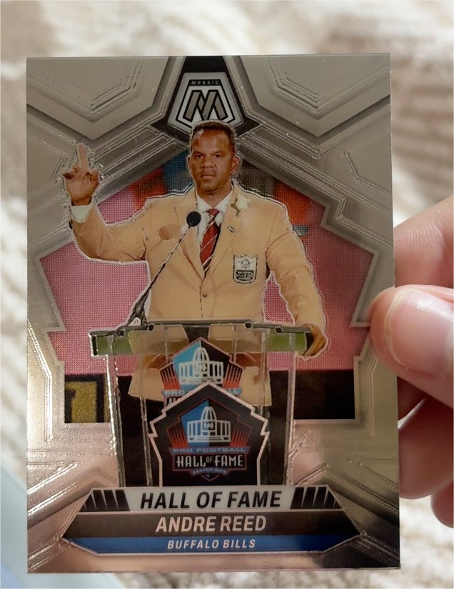 2024 Panini Mosaic Hall of Fame #300 Andre Reed — front