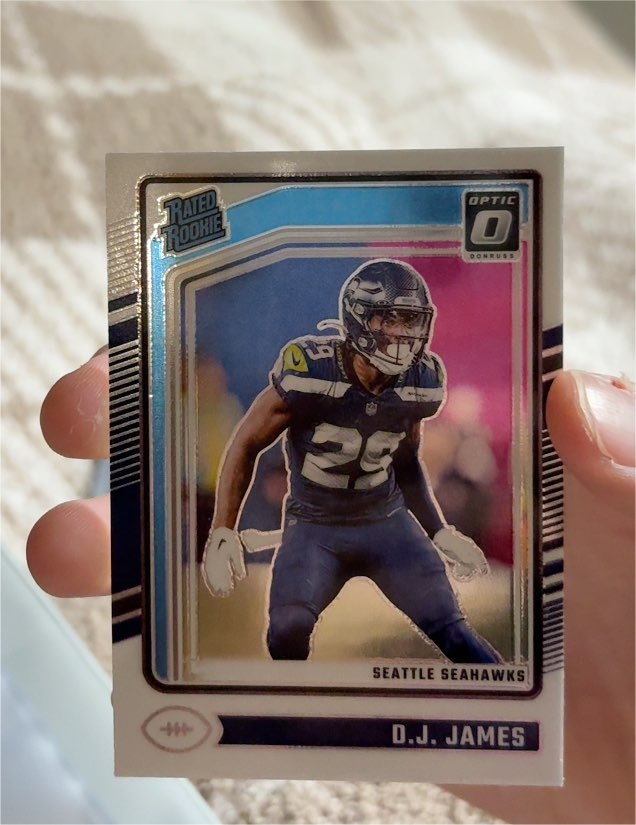 2024 Panini Donruss Optic #222 D.J. James — front