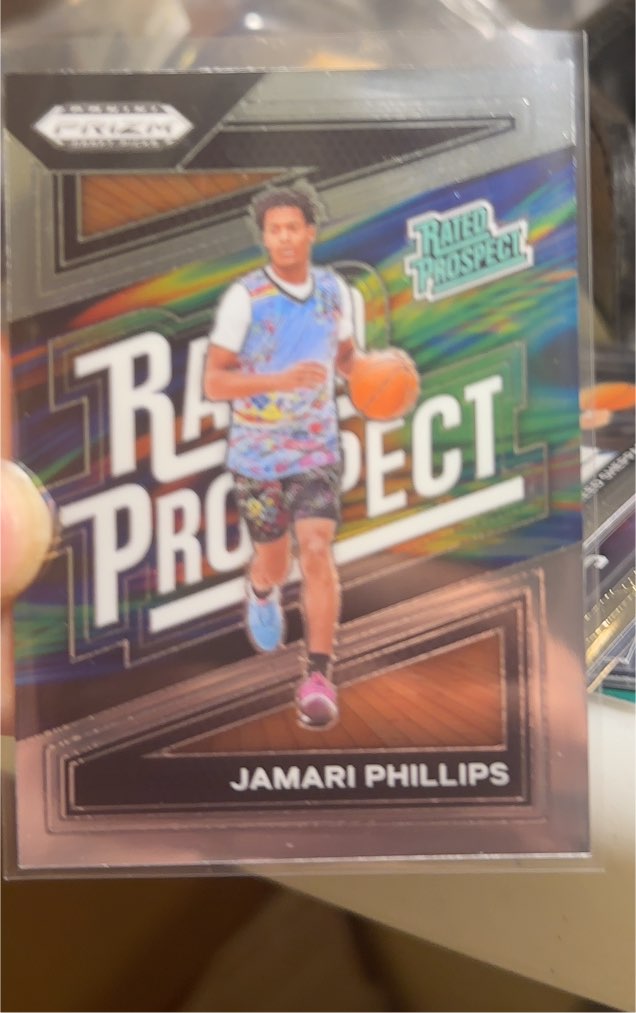 2024 Panini Prizm Draft Picks #14 Jamari Phillips Rated Prospect — front