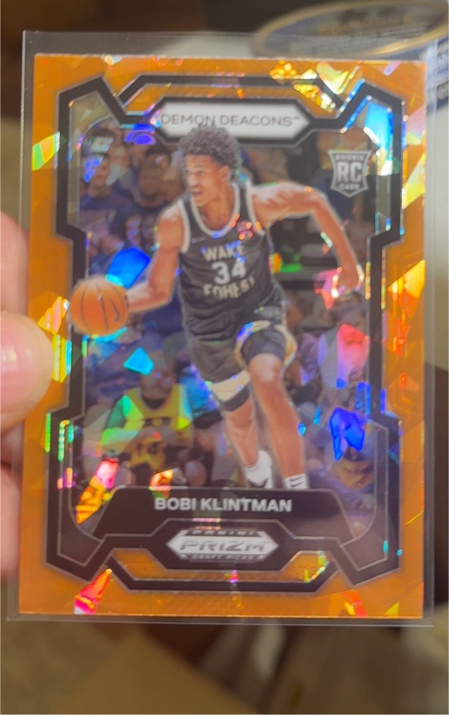 2024 Panini Prizm Draft Picks #34 Bobi Klintman — front
