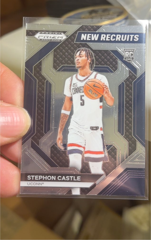 2024 Panini Prizm Draft Picks #6 Stephon Castle New Recruits — front