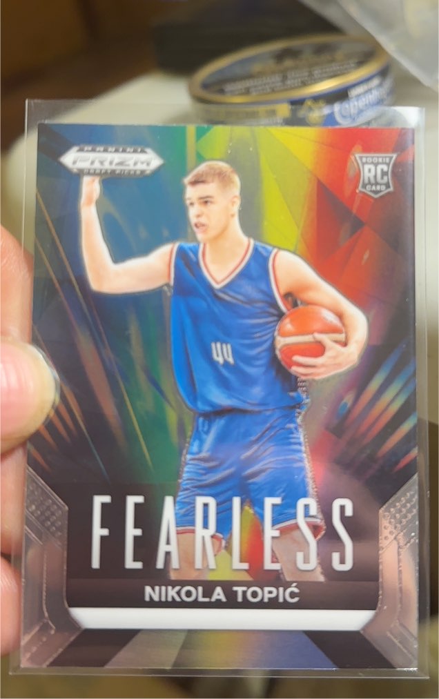 2024 Panini Prizm Draft Picks #12 Nikola Topic — front