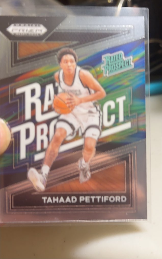 2024 Panini Prizm Draft Picks #13 Tahaad Pettiford Rated Prospect — front