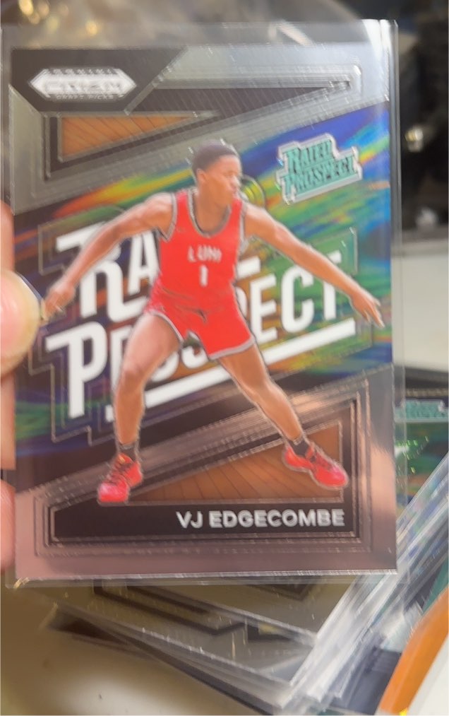 2024 Panini Prizm Draft Picks #17 VJ Edgecombe Rated Prospect — front