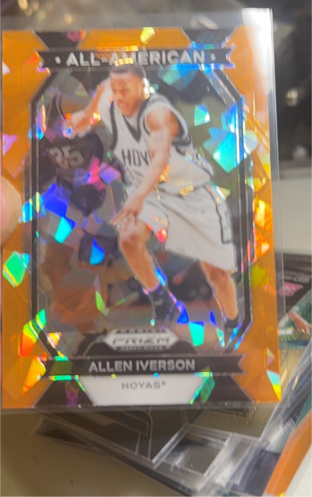 2024 Panini Prizm Draft Picks #18 Allen Iverson All-American — front